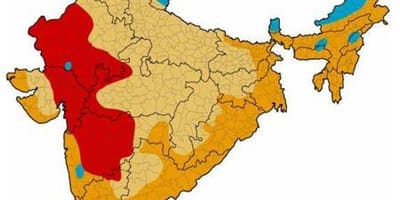 Clima mapa Índia