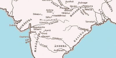 Índia antiga mapa