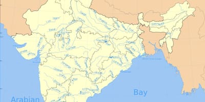 Mapa do Índio rios