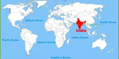 Índia mapa